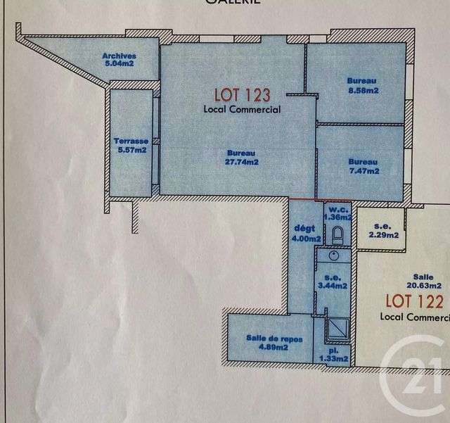 Appartement F3 à vendre - 3 pièces - 63.0 m2 - LA LONDE LES MAURES - 83 - PROVENCE-ALPES-COTE-D-AZUR - Century 21 Agence Bordenave